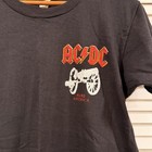 Original Vintage Ac dc 1981 Concert Crew Shirt Local Gun Crew Nyc Large