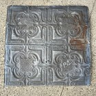 Antique Metal Tin Ceiling Tile 24    X 24  Salvaged Vintage 