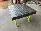 48 x48  Welding Fabrication Table 4x4ft Fully Welded Fixture Laser Cut In Usa