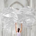 Smooth Worship Banner Metallic Praise Flag For Church Worship Dance Ministry