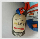 Hallmark Itty Bittys Optimus Prime New Plush stuffed Animal  Transformers Hasbro
