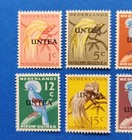 U n  Temporary Executive Authority-west New Guinea Stamps  Scott 1b-9b Complete