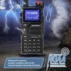 Baofeng K5plus Radio Ham Radio 10w Rechargeable Walkietalkies Longrange Uv32 5rm