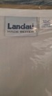 Landau White Lab Coat Xlg Polyester Blend Unisex Medical Lab6282