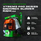 Green Touch Industries Xtreme Pro Series Backpack Leaf Blower Rack V3 3  2 Pack 