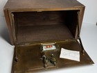 Vintage 1956 Federal Equipment Co Post Office Box Combination Lock Desktop Safe