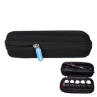 Compact Travel Contact Lens Organizer - Holds 40 Lenses  Lightweight Case  Essen