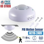 360 Degree Ceiling Mount Occupancy Sensor  110-240v Pir Motion Sensor Switch  Us