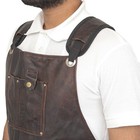 Leather Tool Apron Work Apron Welding Lineman Shop Gardening Apron For Men Women