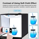 24 x24  Foldable Led Photo Light Box Tent Large Portable Cube Studio Photography