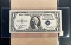 1935c  1 Silver Certificate  butterfly Fold Error  - Au