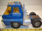 Vintage 1970 Structo Ertl Turbine Semi Cab Truck Pressed Steel Toy Parts Restore
