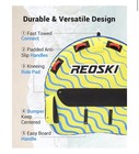 Reoski Boat Towable Tube  2 Person Water Inflatable With Fins   Quick Connector