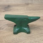 Vintage 1937 John Deere Centennial Advertising Mini Anvil Paperweight J Deere