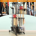 Metal Garden Tool Organizer For Large Lawn Tools - Heavy Duty Storage Rack