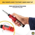 Premium Butane Soldering Iron Kit Portable Cordless Welding Micro Solder Torch H