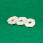 Bach Trumpet Genuine Valve Stem Felt Washer - Set Of 3