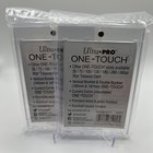 Ultra Pro One-touch Magnetic Card Holder 55pt Point Uv Protection - Lot Of 2