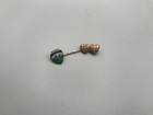 1000 Islands Ny Lapel Pin Chain 2 Hearts Pin Travel Souvenir Vintage New York
