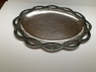 Los Castillo Mexico Oval Serving Tray Hallmarked 472