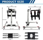 Patient Lift Transfer Chair Wheelchair To Car Shower Aid Elderly Lifts 