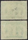 Rhodesia 1910 Kgv Double Head   d 2 Shades Perf 14