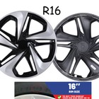 16  Set Of 4 Hubcaps For 2016-2025 Honda Civic Sedan R16 Wheel Rim Cover Snap On