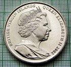 British Virgin Islands 2002 1 Dollar  Qeii Golden Jubilee - Carnival Dancers  Bu