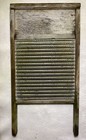 Weathered Vintage Antique Brass Maid Washboard- Rare 24    X 12   