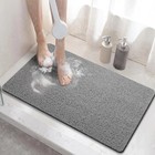 Soft Textured Shower Mat  Non Slip Anti Mould For Inside Shower   Bathtub Mats