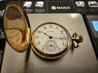 Antique Elgin 14k Solid Gold Full Hunter Pocket Watch     29 1g Case     Not Running