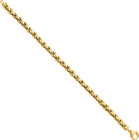14k Solid Yellow Gold 5 5mm Thick Rope Chain Bracelet 7 5 Inch Polished