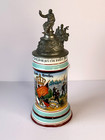 Antique German Regimental Beer Stein     180th  7th Royal W  rttemberg  Infantry Re