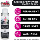 Tulip Colorshot Instant Fabric Spray Paint  Permanent Color Spray-on Fabric Pain