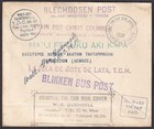 Tonga 1936 Tin Can Mail Cover To New Zealand