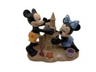 Disney Mickey   Minnie Figurine Beach Shore Ocean Playtime Sand Castle Vintage