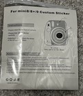 Fujifilm Instax Mini 8 8  9 Accessory Kit Pink Case Frames Stickers