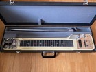 Guyatone Hg-306d ii 6-strings Electric Lap Steel Guitar With Hard Case And Stand