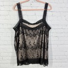 Vintage Y2k Blouse Women   s Plus Size 4xl Corset Sheer Lace  Whimsigoth Funky Emo