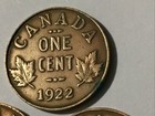 1922 1923 1925 Canada Small Cent