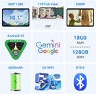Tabwee T80 Tablet 10 1 Inch Android15 Wifi 18gb 128gb Bundle With Keyboard Mouse