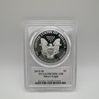 2015 W American Eagle  1 Pcgs Pr70dcam Leonard Buckley 1oz Proof Silver Coin