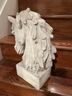 Ceramic Horse Head Bust Sculpture Figurine Statue