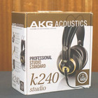 2x Akg K240studio Semi-open Over-ear Professional Studio Loud Headphones I New