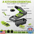 16 In 1 Vegetable Chopper Onion Chopper Fruits Slicer Potatoes Peeler Vegetab