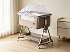 Bedside Bassinet For Baby  Newborn Rocking Bassinet foldable Travel Unisex Crib