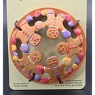 Yankee Candle Illuma-lid Gingerbread Man Jar Candle Topper Accessory New 2003