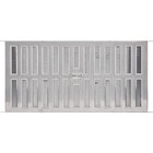 Airvent 8 In  X 16 In  Aluminum Manual Foundation Vent With Adjustable Sliding