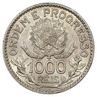 Brazil - 1000 Reis 1913 Republic - Silver Au - Km 513 - Brazilian Coin