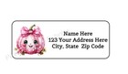 30 Pink Pumpkin Halloween Personalized Return Address Labels 1 In X 2 625 In